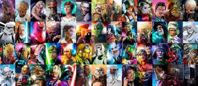 Liam Brazier Star Wars art