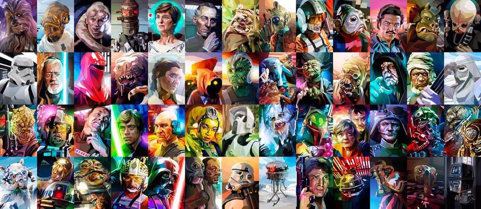 Liam Brazier Star Wars art